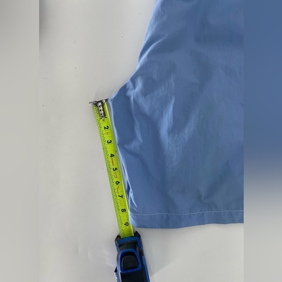 Lands End Baby Blue Cargo Swim Trunks Size Medium 32/34 - Picture 8 of 9